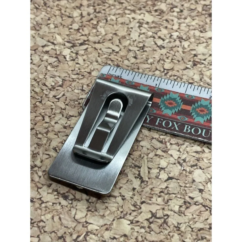 COPY - Turquoise Red Wedding Money Clip Stainless Steel Quality Wedding Party G…